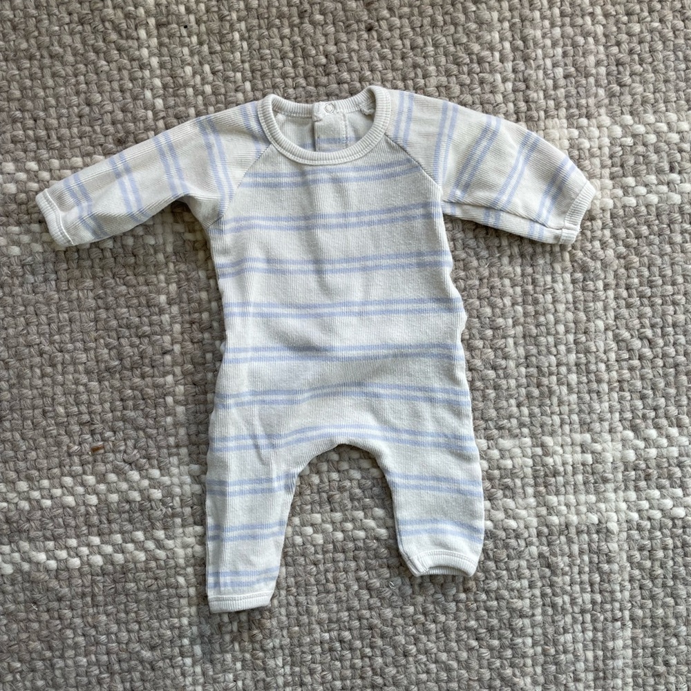 Summer and storm rib knit romper